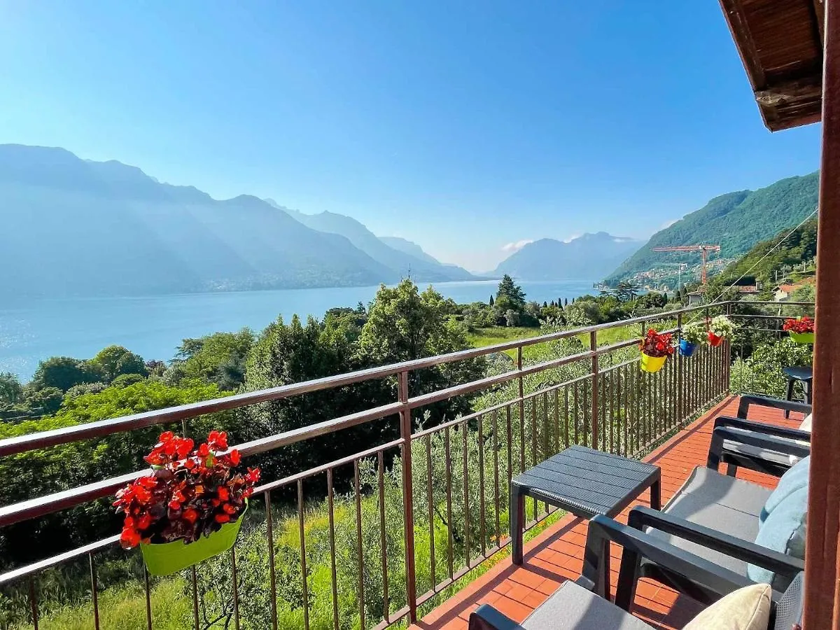 Appartamento Tivano Balcone Con Vista Lago Bellagio