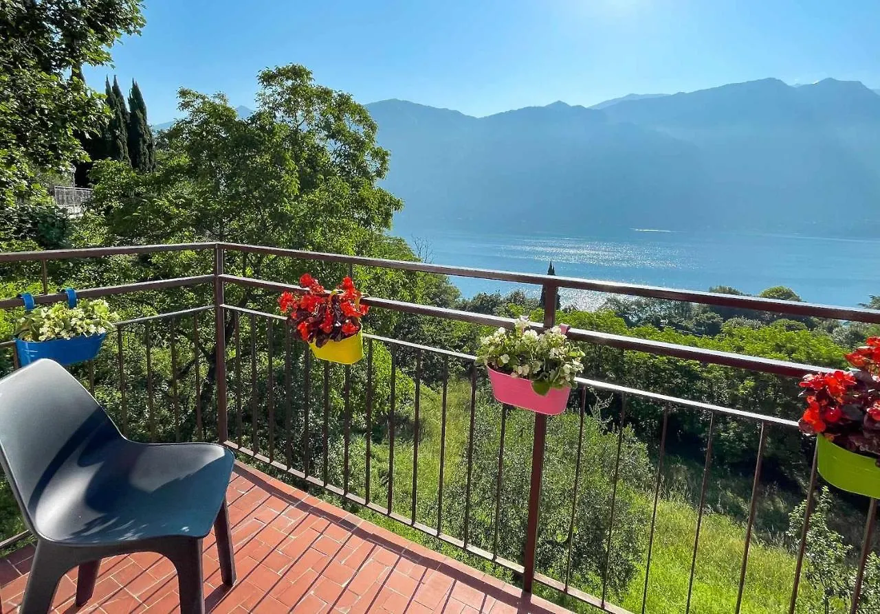 Appartamento Tivano Balcone Con Vista Lago Bellagio Italy